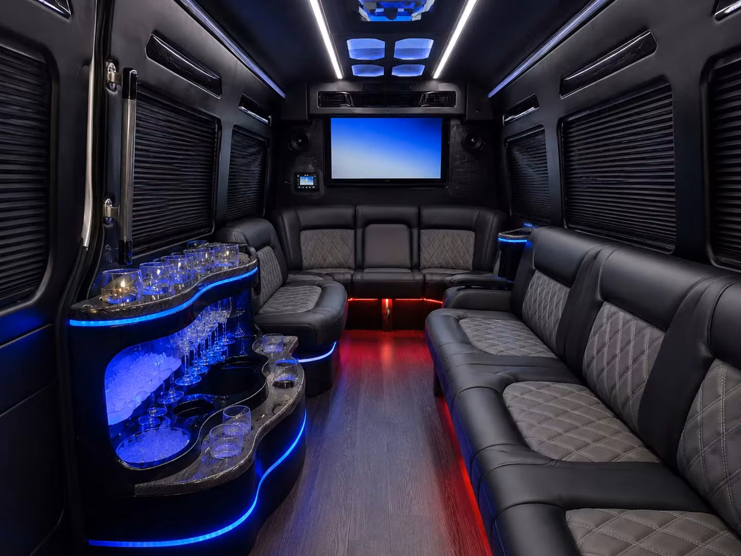 sprinter limousine inside