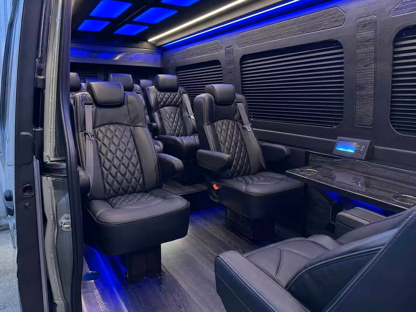 sprinter van transportation for groups and events across clearwater